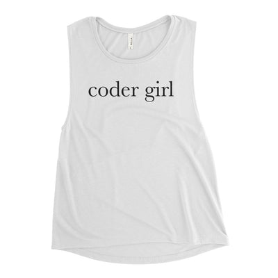 Coder Girl Muscle Tank