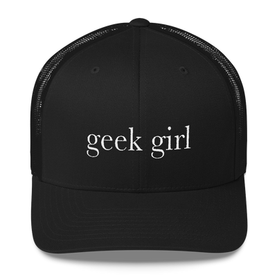 Geek Girl Trucker Cap