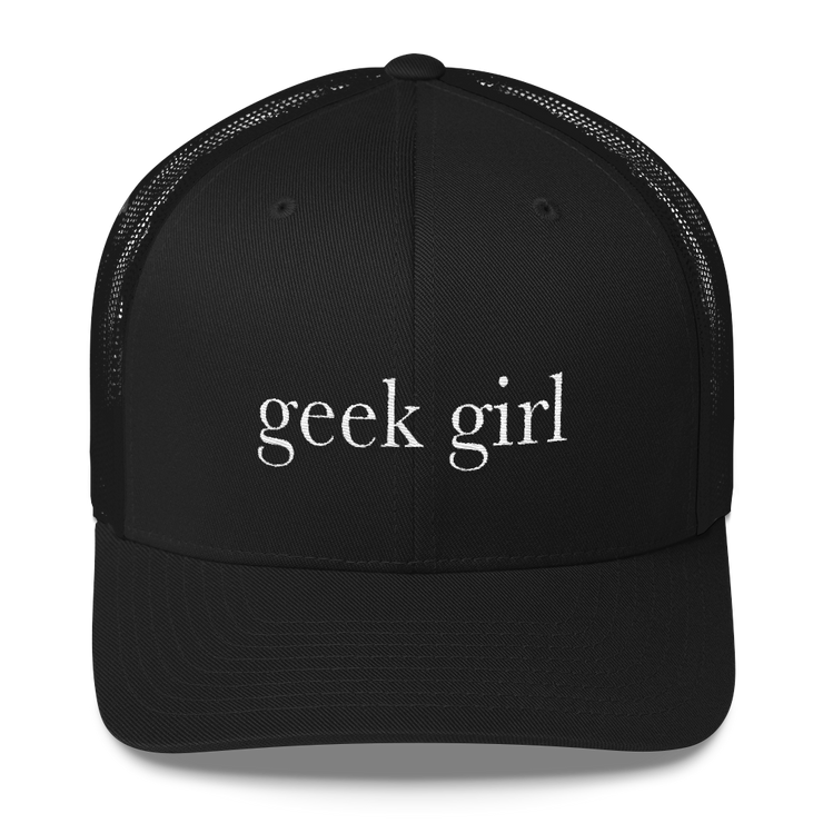 Geek Girl Trucker Cap